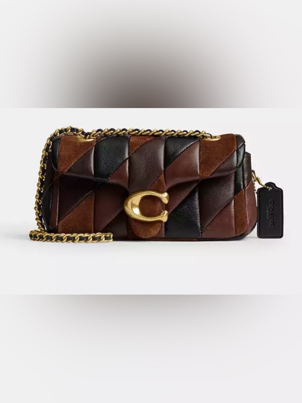 Coach~Tabby 20 Patchwork Quilted🤎 - Picture 2 of 11